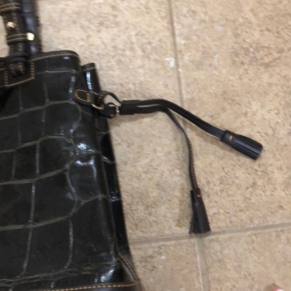 Dooney and Bourke croc handbag - Picture 4 of 10
